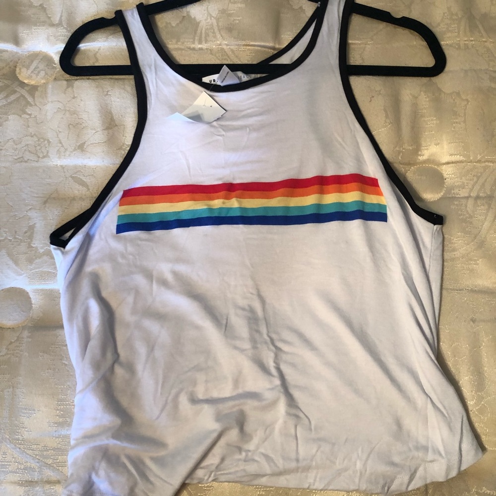 Rainbow tank top